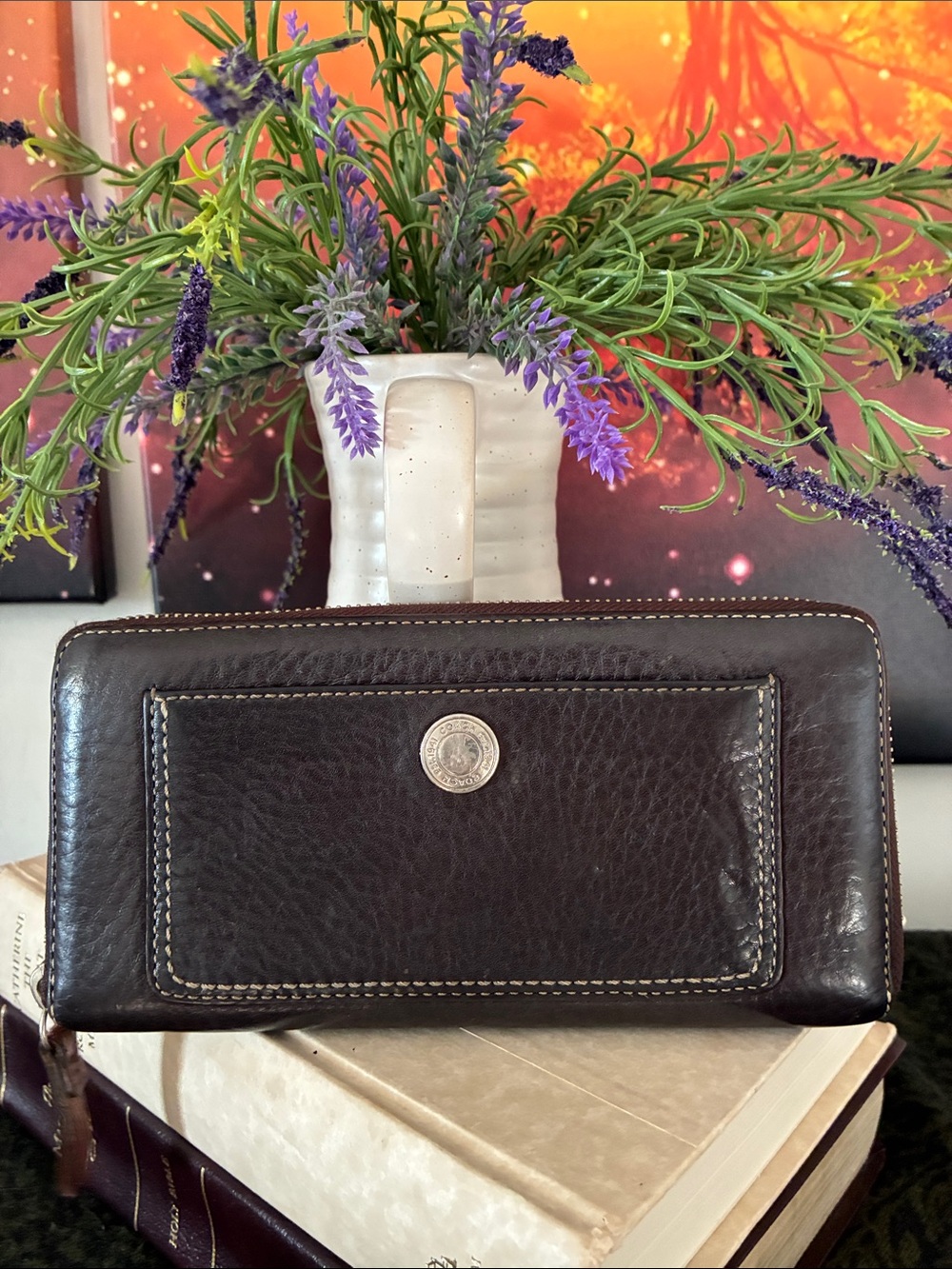 Vintage Coach Leather Wallet